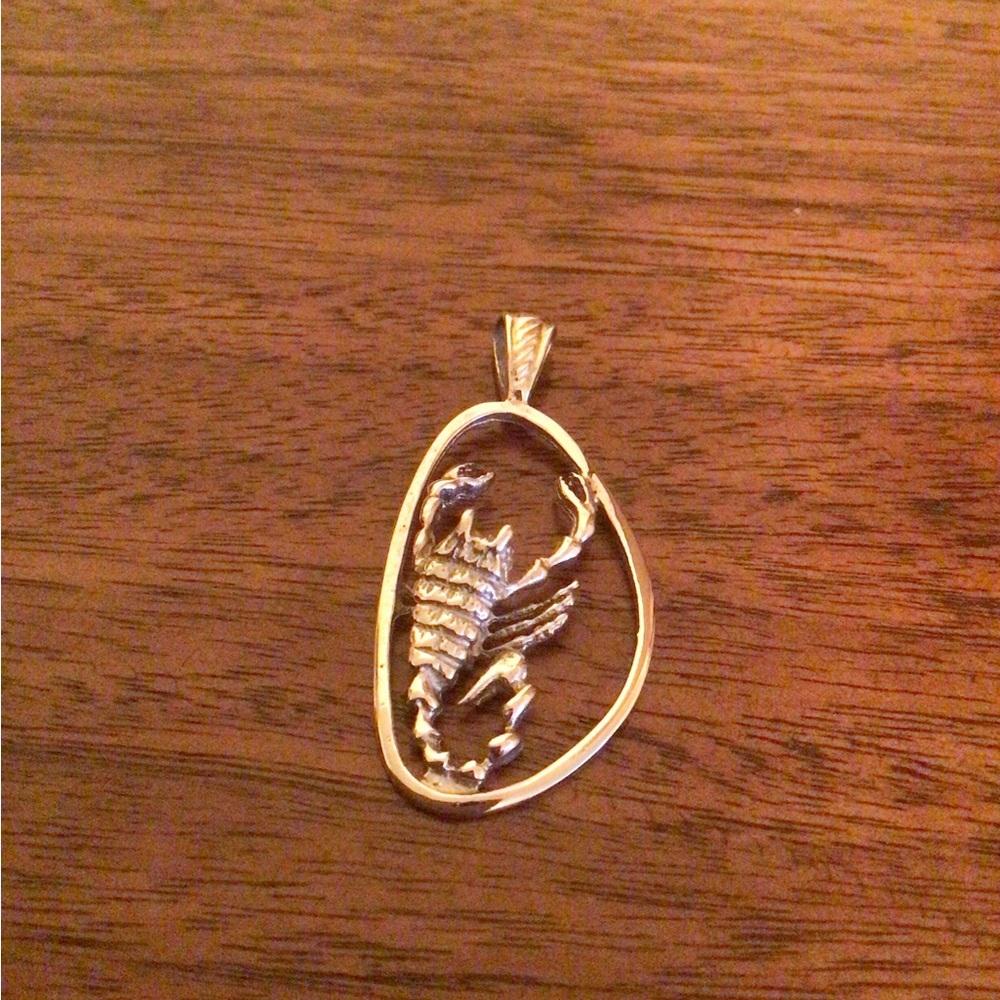 Sterling Silver Scorpion Pendant
